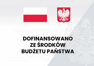Dofinansowano ze środków budżetu państwa